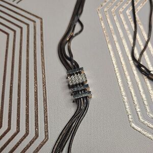 Liquid Gold Long Minimalist Style Necklace